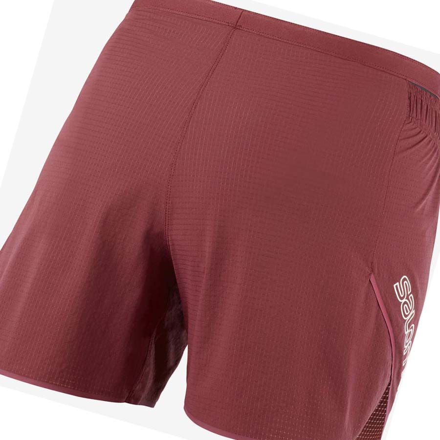 Bermudas Salomon SENSE AERO 5'' Mujer Rojos | MX 2337FDN